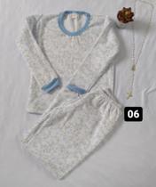 Pijama infantil manga longa