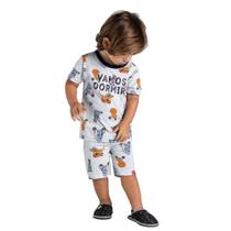 pijama infantil masculino brilha no escuro brandili