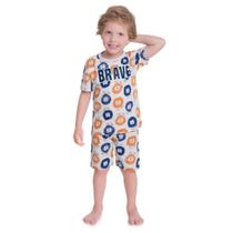 Pijama Infantil Masculino Brilha no Escuro Kyly 111652