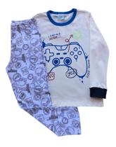 Pijama Infantil Masculino Camiseta + Calça MiniFan