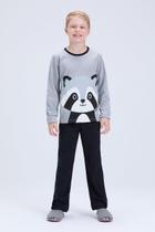 Pijama Infantil Masculino de Inverno Guaxinim