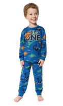 Pijama Infantil Masculino Dinossauro Brilha no Escuro Kyly 207801