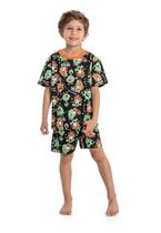 Pijama Infantil Masculino em Meia Malha Quimby