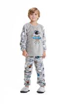 Pijama Infantil Masculino Inverno Fleece Astronauta Menino Moletom Felpudo Manga Longa Frio Pijama Infantil Masculino Inverno Fleece Astronauta Menino Moletom Felpudo Manga Longa Frio