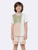 Pijama Infantil Masculino Manga Curta com Bermuda Wild West Pijama Infantil Masculino Manga Curta com Bermuda Wild West