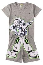 Pijama Infantil Masculino Verão Astronaut - Hey Kids - Mescla Pijama Infantil Masculino Verão Astronaut - Hey Kids - Mescla