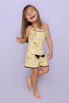Pijama Infantil Menina Alça Algodão Butter Dog's Pijama Infantil Menina Alça Algodão Butter Dog's