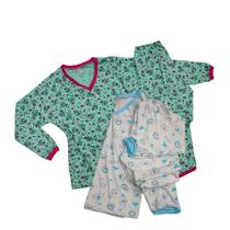 Pijama Infantil Menina Algodão Baby Doll Longo Juvenil Pijama Infantil Menina Algodão Baby Doll Longo Juvenil