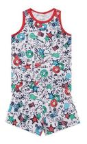 Pijama Infantil Menina Brilha No Escuro Regata Ti Tam 1 Ao 8