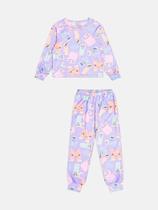 Pijama Infantil Menina Com Estampa Monstrinhas Bimbi