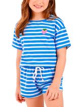 Pijama Infantil Menina Curto Cor com Amor 67623