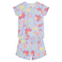 Pijama infantil menina de flores Brandili