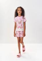 Pijama Infantil Menina Estampado Cinti Pijama Infantil Menina Estampado Cinti