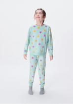 Pijama Infantil Menina Inverno Em Fleece Estrelas - Hering Kids