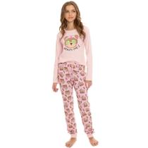 Pijama Infantil Menina Inverno Ursinho - By Gus Pijama Infantil Menina Inverno Ursinho - By Gus