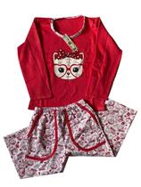 Pijama Infantil Menina Moletinho Aflanelado 5754 2 a 8 anos