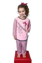 Pijama Infantil Menina Moletinho Flanelado Inverno Pijama Infantil Menina Moletinho Flanelado Inverno