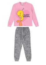 Pijama infantil menina piu-piu looney tunes-1000116476