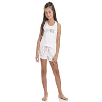 Pijama Infantil Menina Regata Short Love To Dream TMX