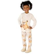 Pijama Infantil Menina Soft Sublimado Ursinha Dedeka