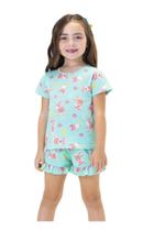 Pijama Infantil Menina Ursinha Sono Tranquilo Kids