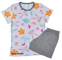 Pijama Infantil Menina Verão Pijama Infantil Menina Verão