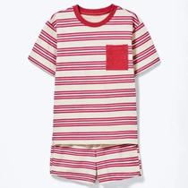 Pijama Infantil Menina Verão Regata e Short Rosa - Hering Kids Pijama Infantil Menina Verão Regata e Short Rosa - Hering Kids