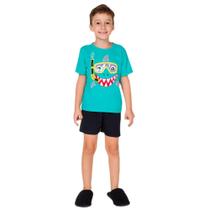 Pijama Infantil Menino Bela Notte Tubarão Pijama Infantil Menino Bela Notte Tubarão