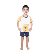 Pijama infantil menino curto 100% algodão have fun Pijama infantil menino curto 100% algodão have fun