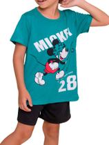 Pijama Infantil Menino Curto Mickey Mouse 52.03.0034