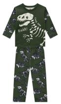 Pijama infantil menino de dinossauro brandili