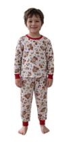 Pijama Infantil Menino Inverno em Malha Estampado Pijama Masculino Longo Cinza Capivara Blusa Manga Longa e Calça com Punho em Ribana Pijama Infantil Menino Inverno em Malha Estampado Pijama Masculino Longo Cinza Capivara Blusa Manga Longa e Calça com Punho em Ribana