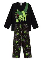 Pijama Infantil Menino Longo Sapinho Brilha No Escuro Pijama Infantil Menino Longo Sapinho Brilha No Escuro