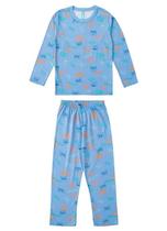 Pijama Infantil Menino Longo Urso Malwee