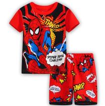 Pijama Infantil Menino Personagem Manga Curta Algodão