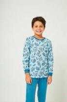 Pijama Infantil Moletinho Inverno Estampado Formosa Menino 6573 Pijama Infantil Moletinho Inverno Estampado Formosa Menino 6573