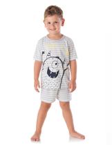 PIJAMA INFANTIL MONSTRO B com B