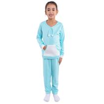 Pijama infantil para menina de inverno KANGURU POM-POM Victory
