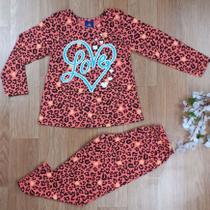 Pijama Infantil Para Meninas Roupa De Dormir Com Lindas Estampas Pipa