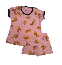Pijama Infantil Piu Piu - Walt Disney - Rosa