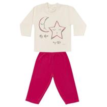 Pijama Infantil Soft Brilha No Escuro Estrela Dadomile Pijama Infantil Soft Brilha No Escuro Estrela Dadomile