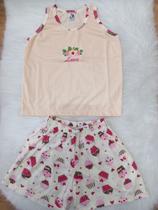 Pijama infantil Tam 10 Malha fria Pijama infantil Tam 10 Malha fria