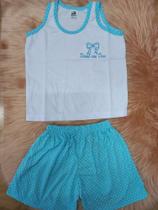 Pijama infantil Tam 10 Malha fria Pijama infantil Tam 10 Malha fria