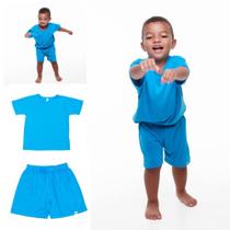 Pijama infantil tamanho 2 azul