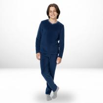 Pijama infantil Unissex de inverno Quentinho Tamanho 14 Soft/Fleece