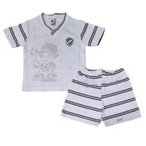 Pijama Infantil Vasco da Gama Oficial Camisa Shorts Revedor