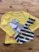 Pijama infantill 100% algodão