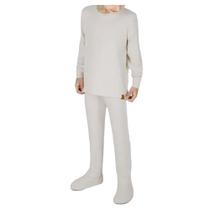 Pijama Infanto Juvenil Dedeka Melange Longo Bege - 2554