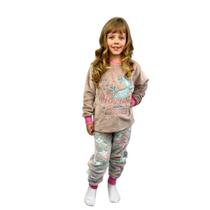 Pijama Inverno Fleece Feminino Infantil