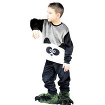 Pijama Inverno Fleece Masculino infantil